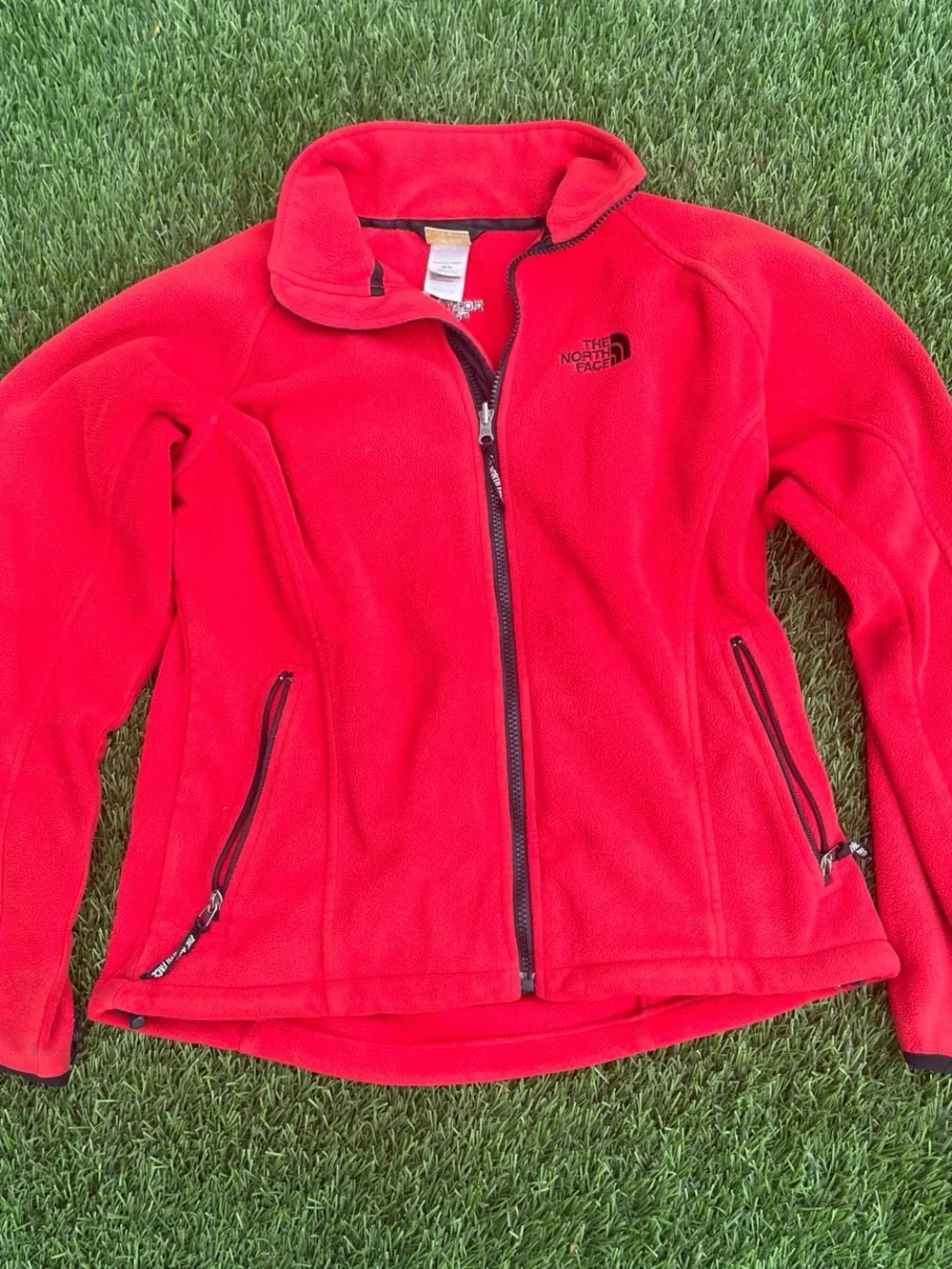 The North Face Red Fleece Jacket